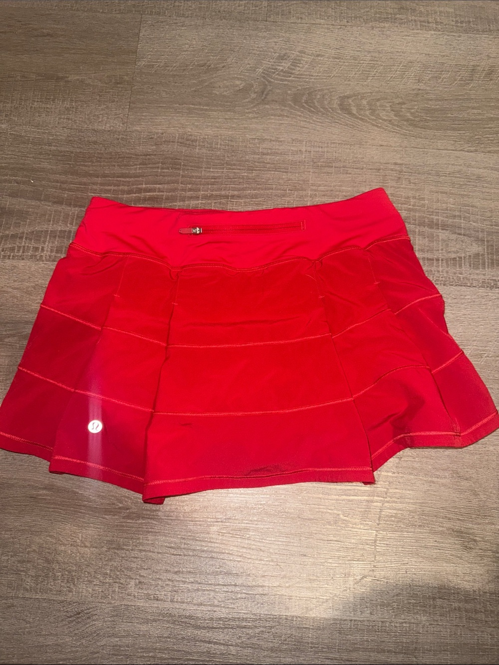 Lululemon Pace Rival Mid-Rise Skirt Red Size 6 LW8AB7R